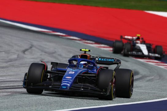 Logan Sargeant (USA) Williams Racing FW45.
02.07.2023. Formula 1 World Championship, Rd 10, Austrian Grand Prix, Spielberg, Austria, Race Day.
- www.xpbimages.com, EMail: requests@xpbimages.com © Copyright: Batchelor / XPB Images