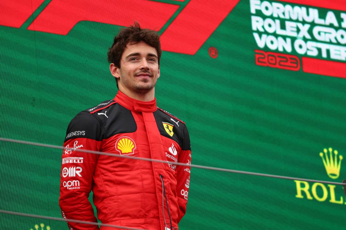 2nd place Charles Leclerc (MON) Ferrari. 02.07.2023. Formula 1 World Championship, Rd 10, Austrian Grand Prix, Spielberg, Austria, Race Day. - www.xpbimages.com, EMail: requests@xpbimages.com © Copyright: Batchelor / XPB Images