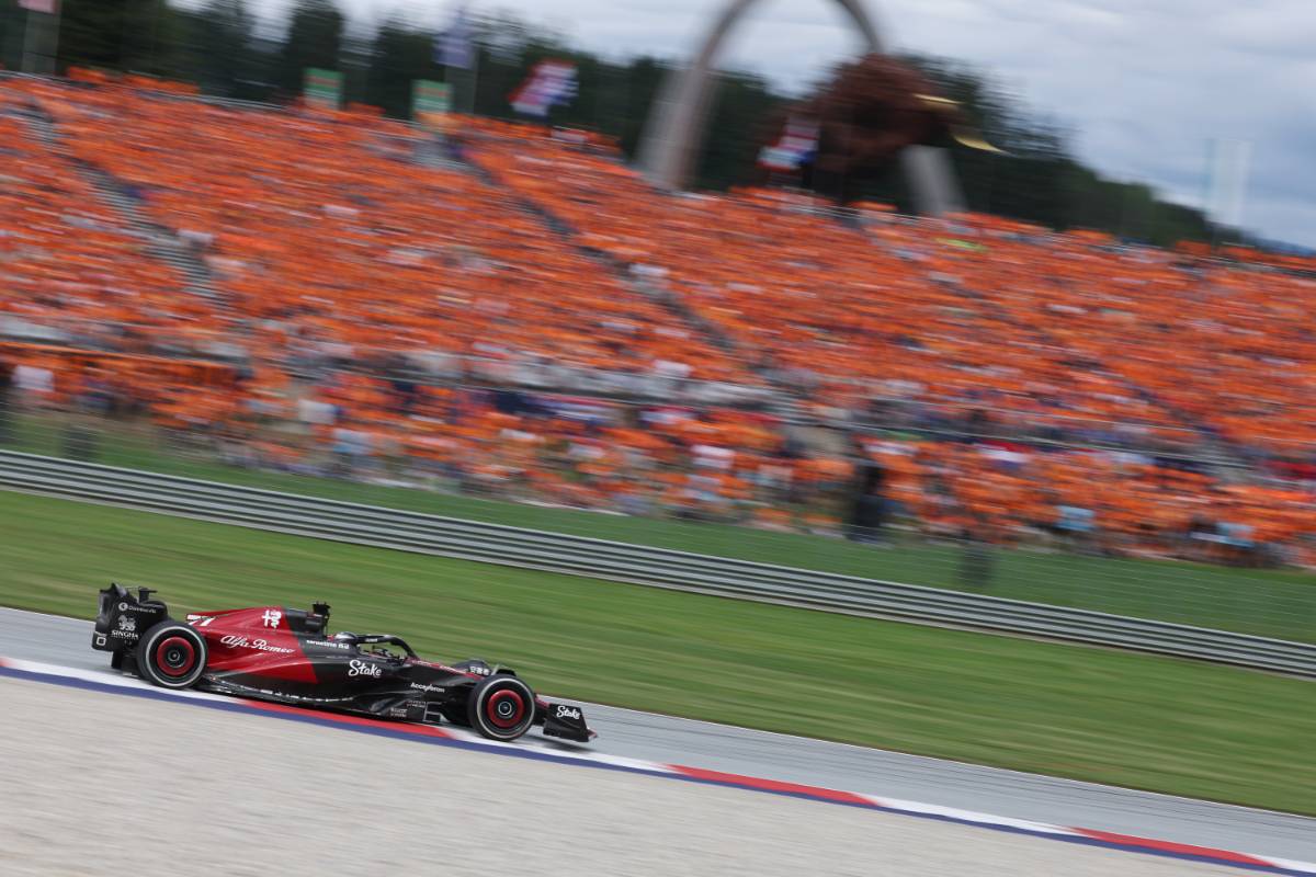 Valtteri Bottas (FIN) Alfa Romeo F1 Team C43. 02.07.2023. Formula 1 World Championship, Rd 10, Austrian Grand Prix, Spielberg, Austria, Race Day. - www.xpbimages.com, EMail: requests@xpbimages.com © Copyright: Bearne / XPB Images