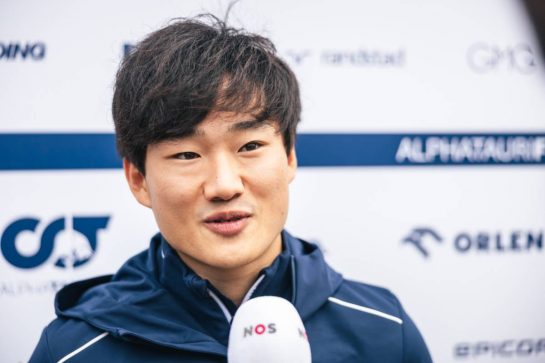 Yuki Tsunoda (JPN) AlphaTauri.
06.07.2023. Formula 1 World Championship, Rd 11, British Grand Prix, Silverstone, England, Preparation Day.
- www.xpbimages.com, EMail: requests@xpbimages.com © Copyright: Batchelor / XPB Images