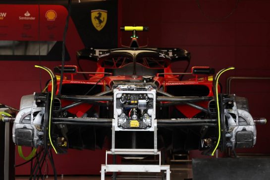 Ferrari SF-23.
06.07.2023. Formula 1 World Championship, Rd 11, British Grand Prix, Silverstone, England, Preparation Day.
- www.xpbimages.com, EMail: requests@xpbimages.com © Copyright: Rew / XPB Images