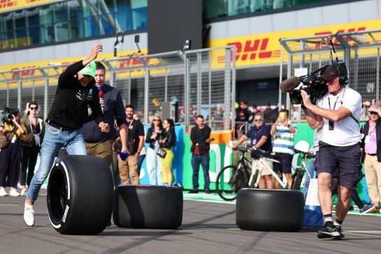 George Russell (GBR) Mercedes AMG F1.
06.07.2023. Formula 1 World Championship, Rd 11, British Grand Prix, Silverstone, England, Preparation Day.
- www.xpbimages.com, EMail: requests@xpbimages.com © Copyright: Coates / XPB Images