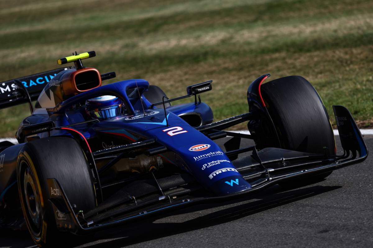 Logan Sargeant (USA), Williams F1 Team 07.07.2023. Formula 1 World Championship, Rd 11, British Grand Prix, Silverstone, England, Practice Day. - www.xpbimages.com, EMail: requests@xpbimages.com © Copyright: Charniaux / XPB Images