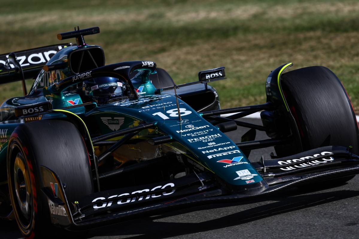 Lance Stroll (CDN), Aston Martin F1 Team
07.07.2023. Formula 1 World Championship, Rd 11, British Grand Prix, Silverstone, England, Practice Day.
- www.xpbimages.com, EMail: requests@xpbimages.com © Copyright: Charniaux / XPB Images