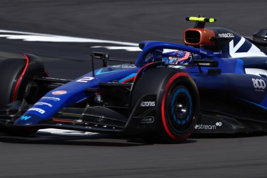 Logan Sargeant (USA) Williams Racing FW45.
08.07.2023. Formula 1 World Championship, Rd 11, British Grand Prix, Silverstone, England, Qualifying Day.
- www.xpbimages.com, EMail: requests@xpbimages.com © Copyright: Coates / XPB Images