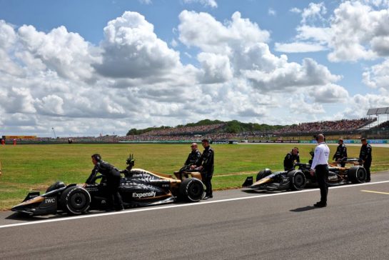 Apex F1 on the grid.
09.07.2023. Formula 1 World Championship, Rd 11, British Grand Prix, Silverstone, England, Race Day.
- www.xpbimages.com, EMail: requests@xpbimages.com © Copyright: Batchelor / XPB Images