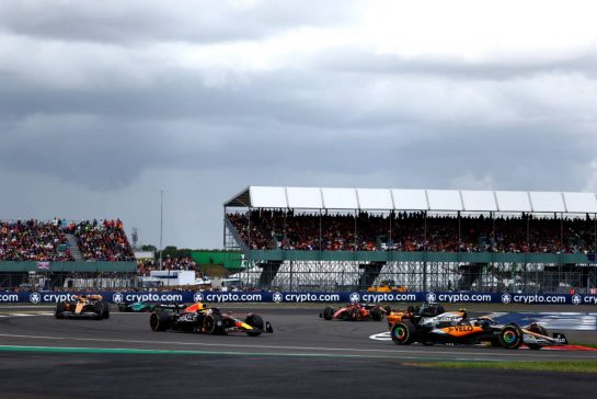 Lando Norris (GBR) McLaren MCL60.
09.07.2023. Formula 1 World Championship, Rd 11, British Grand Prix, Silverstone, England, Race Day.
 - www.xpbimages.com, EMail: requests@xpbimages.com © Copyright: Coates / XPB Images