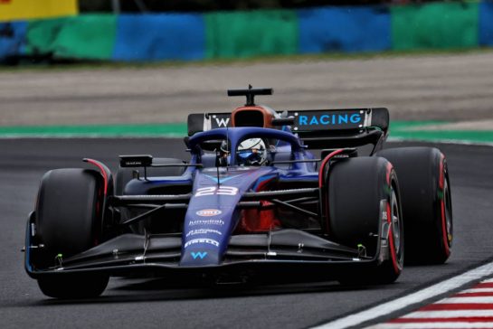 Alexander Albon (THA) Williams Racing FW45.
21.07.2023. Formula 1 World Championship, Rd 12, Hungarian Grand Prix, Budapest, Hungary, Practice Day.
- www.xpbimages.com, EMail: requests@xpbimages.com © Copyright: Moy / XPB Images