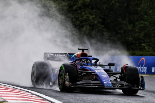 Alexander Albon (THA) Williams Racing FW45.
21.07.2023. Formula 1 World Championship, Rd 12, Hungarian Grand Prix, Budapest, Hungary, Practice Day.
- www.xpbimages.com, EMail: requests@xpbimages.com © Copyright: Charniaux / XPB Images