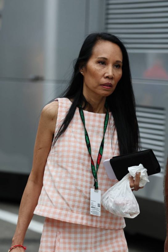 Kankamol Albon, mother of Alexander Albon (THA) Williams Racing.
21.07.2023. Formula 1 World Championship, Rd 12, Hungarian Grand Prix, Budapest, Hungary, Practice Day.
- www.xpbimages.com, EMail: requests@xpbimages.com © Copyright: Moy / XPB Images