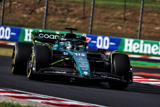 Lance Stroll (CDN) Aston Martin F1 Team AMR23.
21.07.2023. Formula 1 World Championship, Rd 12, Hungarian Grand Prix, Budapest, Hungary, Practice Day.
- www.xpbimages.com, EMail: requests@xpbimages.com © Copyright: Moy / XPB Images