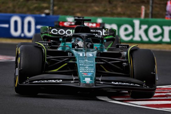 Lance Stroll (CDN) Aston Martin F1 Team AMR23.
21.07.2023. Formula 1 World Championship, Rd 12, Hungarian Grand Prix, Budapest, Hungary, Practice Day.
- www.xpbimages.com, EMail: requests@xpbimages.com © Copyright: Moy / XPB Images