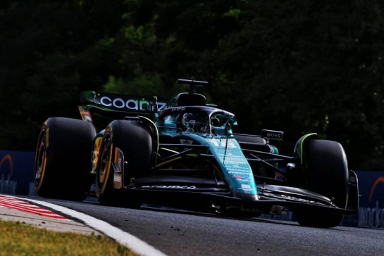 Lance Stroll (CDN) Aston Martin F1 Team AMR23.
21.07.2023. Formula 1 World Championship, Rd 12, Hungarian Grand Prix, Budapest, Hungary, Practice Day.
- www.xpbimages.com, EMail: requests@xpbimages.com © Copyright: Coates / XPB Images