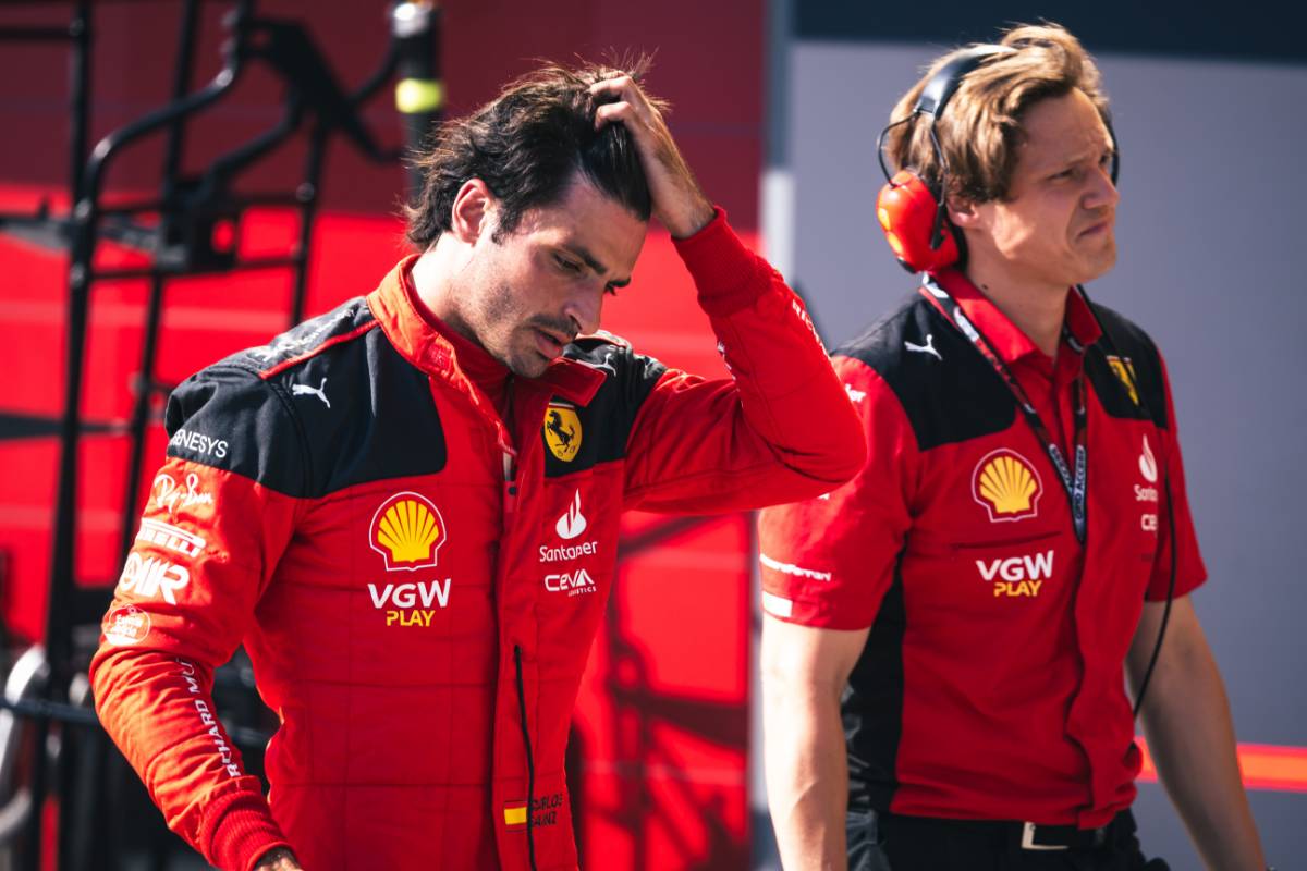 Carlos Sainz Jr (ESP) Ferrari. 22.07.2023. Formula 1 World Championship, Rd 12, Hungarian Grand Prix, Budapest, Hungary, Qualifying Day. - www.xpbimages.com, EMail: requests@xpbimages.com © Copyright: Bearne / XPB Images