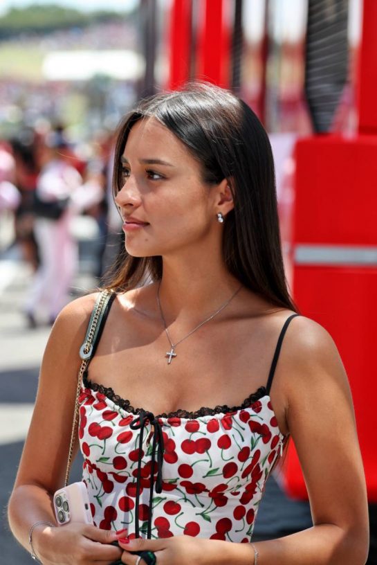 Alexandra Saint Mleux (ITA) girlfriend of Charles Leclerc (MON) Ferrari.
23.07.2023. Formula 1 World Championship, Rd 12, Hungarian Grand Prix, Budapest, Hungary, Race Day.
- www.xpbimages.com, EMail: requests@xpbimages.com © Copyright: Moy / XPB Images