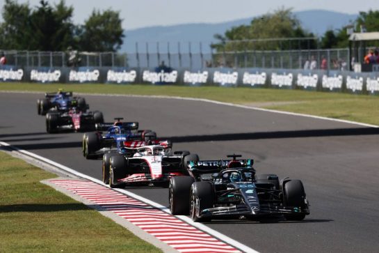 George Russell (GBR) Mercedes AMG F1 W14.
23.07.2023. Formula 1 World Championship, Rd 12, Hungarian Grand Prix, Budapest, Hungary, Race Day.
- www.xpbimages.com, EMail: requests@xpbimages.com © Copyright: Moy / XPB Images