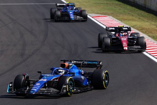 Alexander Albon (THA) Williams Racing FW45.
23.07.2023. Formula 1 World Championship, Rd 12, Hungarian Grand Prix, Budapest, Hungary, Race Day.
- www.xpbimages.com, EMail: requests@xpbimages.com © Copyright: Charniaux / XPB Images