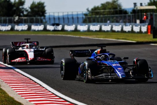 Alexander Albon (THA) Williams Racing FW45.
23.07.2023. Formula 1 World Championship, Rd 12, Hungarian Grand Prix, Budapest, Hungary, Race Day.
- www.xpbimages.com, EMail: requests@xpbimages.com © Copyright: Coates / XPB Images