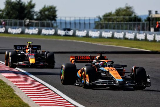 Oscar Piastri (AUS) McLaren MCL60.
23.07.2023. Formula 1 World Championship, Rd 12, Hungarian Grand Prix, Budapest, Hungary, Race Day.
- www.xpbimages.com, EMail: requests@xpbimages.com © Copyright: Coates / XPB Images