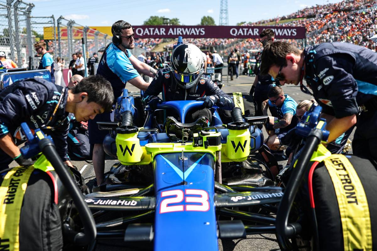 Alex Albon (THA), Williams F1 Team 23.07.2023. Formula 1 World Championship, Rd 12, Hungarian Grand Prix, Budapest, Hungary, Race Day. - www.xpbimages.com, EMail: requests@xpbimages.com © Copyright: Charniaux / XPB Images