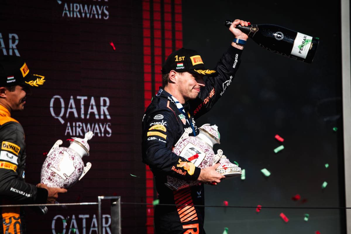 A critical update on Max Verstappen's Hungarian GP trophy 