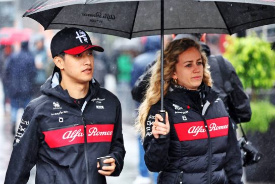 Zhou Guanyu (CHN) Alfa Romeo F1 Team.
27.07.2023. Formula 1 World Championship, Rd 13, Belgian Grand Prix, Spa Francorchamps, Belgium, Preparation Day.
- www.xpbimages.com, EMail: requests@xpbimages.com © Copyright: Batchelor / XPB Images