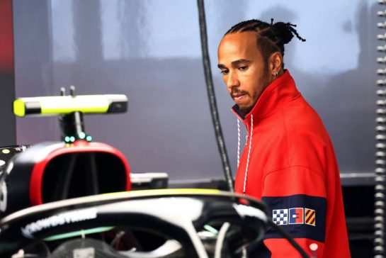 Lewis Hamilton (GBR) Mercedes AMG F1.
27.07.2023. Formula 1 World Championship, Rd 13, Belgian Grand Prix, Spa Francorchamps, Belgium, Preparation Day.
- www.xpbimages.com, EMail: requests@xpbimages.com © Copyright: Batchelor / XPB Images