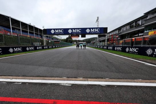 Circuit atmosphere - Start / finish straight.
27.07.2023. Formula 1 World Championship, Rd 13, Belgian Grand Prix, Spa Francorchamps, Belgium, Preparation Day.
- www.xpbimages.com, EMail: requests@xpbimages.com © Copyright: Moy / XPB Images