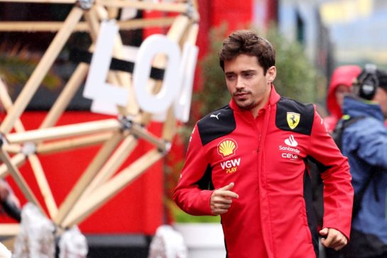 Charles Leclerc (MON) Ferrari.
27.07.2023. Formula 1 World Championship, Rd 13, Belgian Grand Prix, Spa Francorchamps, Belgium, Preparation Day.
- www.xpbimages.com, EMail: requests@xpbimages.com © Copyright: Rew / XPB Images