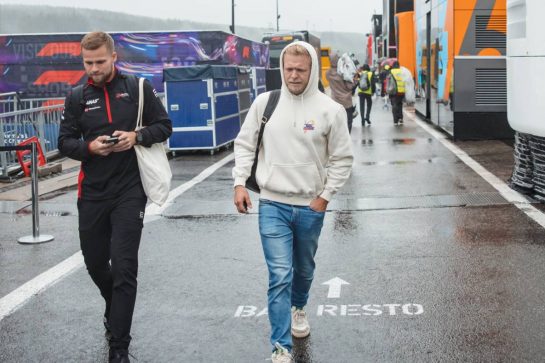 Kevin Magnussen (DEN) Haas F1 Team.
27.07.2023. Formula 1 World Championship, Rd 13, Belgian Grand Prix, Spa Francorchamps, Belgium, Preparation Day.
- www.xpbimages.com, EMail: requests@xpbimages.com © Copyright: Bearne / XPB Images