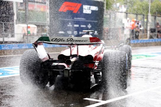 Valtteri Bottas (FIN) Alfa Romeo F1 Team C43 leaves the pits.
28.07.2023. Formula 1 World Championship, Rd 13, Belgian Grand Prix, Spa Francorchamps, Belgium, Qualifying Day.
- www.xpbimages.com, EMail: requests@xpbimages.com © Copyright: Bearne / XPB Images