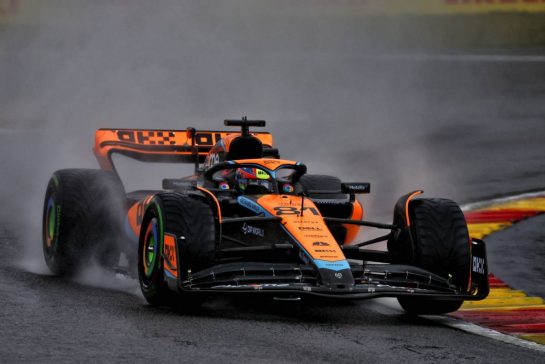 Oscar Piastri (AUS) McLaren MCL60.
28.07.2023. Formula 1 World Championship, Rd 13, Belgian Grand Prix, Spa Francorchamps, Belgium, Qualifying Day.
- www.xpbimages.com, EMail: requests@xpbimages.com © Copyright: Coates / XPB Images