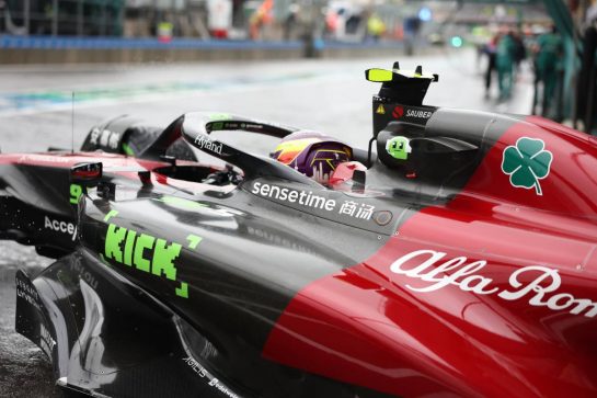 Zhou Guanyu (CHN) Alfa Romeo F1 Team C43.
28.07.2023. Formula 1 World Championship, Rd 13, Belgian Grand Prix, Spa Francorchamps, Belgium, Qualifying Day.
- www.xpbimages.com, EMail: requests@xpbimages.com © Copyright: Bearne / XPB Images