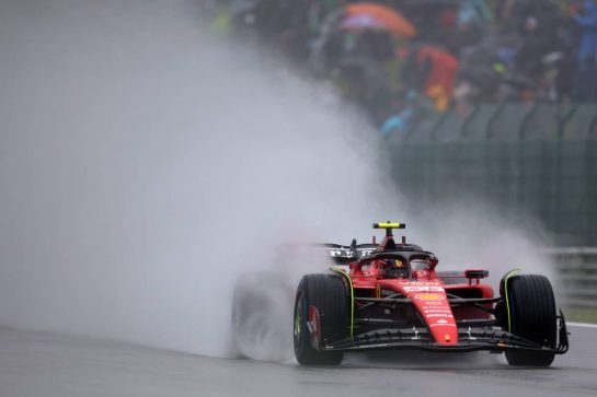 Carlos Sainz Jr (ESP) Ferrari SF-23.
28.07.2023. Formula 1 World Championship, Rd 13, Belgian Grand Prix, Spa Francorchamps, Belgium, Qualifying Day.
- www.xpbimages.com, EMail: requests@xpbimages.com © Copyright: Rew / XPB Images