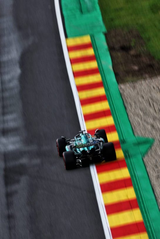 Lance Stroll (CDN) Aston Martin F1 Team AMR23.
28.07.2023. Formula 1 World Championship, Rd 13, Belgian Grand Prix, Spa Francorchamps, Belgium, Qualifying Day.
- www.xpbimages.com, EMail: requests@xpbimages.com © Copyright: Moy / XPB Images