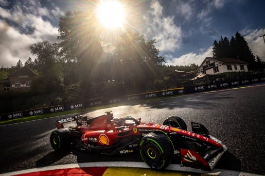 Carlos Sainz Jr (ESP) Ferrari SF-23.
28.07.2023. Formula 1 World Championship, Rd 13, Belgian Grand Prix, Spa Francorchamps, Belgium, Qualifying Day.
- www.xpbimages.com, EMail: requests@xpbimages.com © Copyright: Bearne / XPB Images