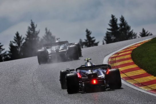 Logan Sargeant (USA) Williams Racing FW45.
29.07.2023. Formula 1 World Championship, Rd 13, Belgian Grand Prix, Spa Francorchamps, Belgium, Sprint Day.
- www.xpbimages.com, EMail: requests@xpbimages.com © Copyright: Moy / XPB Images