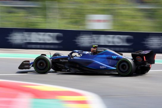 Lance Stroll (CDN) Aston Martin F1 Team AMR23.
29.07.2023. Formula 1 World Championship, Rd 13, Belgian Grand Prix, Spa Francorchamps, Belgium, Sprint Day.
- www.xpbimages.com, EMail: requests@xpbimages.com © Copyright: Rew / XPB Images