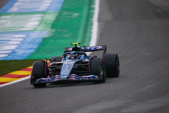 Pierre Gasly (FRA) Alpine F1 Team A523.
29.07.2023. Formula 1 World Championship, Rd 13, Belgian Grand Prix, Spa Francorchamps, Belgium, Sprint Day.
- www.xpbimages.com, EMail: requests@xpbimages.com © Copyright: Rew / XPB Images
