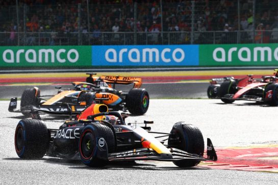 Max Verstappen (NLD) Red Bull Racing RB19.
29.07.2023. Formula 1 World Championship, Rd 13, Belgian Grand Prix, Spa Francorchamps, Belgium, Sprint Day.
- www.xpbimages.com, EMail: requests@xpbimages.com © Copyright: Batchelor / XPB Images