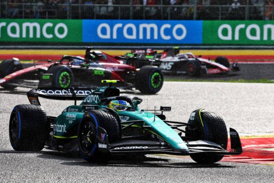 Fernando Alonso (ESP) Aston Martin F1 Team AMR23.
29.07.2023. Formula 1 World Championship, Rd 13, Belgian Grand Prix, Spa Francorchamps, Belgium, Sprint Day.
- www.xpbimages.com, EMail: requests@xpbimages.com © Copyright: Batchelor / XPB Images