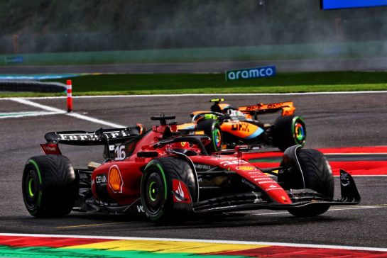 Charles Leclerc (MON) Ferrari SF-23.
29.07.2023. Formula 1 World Championship, Rd 13, Belgian Grand Prix, Spa Francorchamps, Belgium, Sprint Day.
- www.xpbimages.com, EMail: requests@xpbimages.com © Copyright: Batchelor / XPB Images