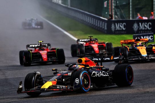 Max Verstappen (NLD) Red Bull Racing RB19.
29.07.2023. Formula 1 World Championship, Rd 13, Belgian Grand Prix, Spa Francorchamps, Belgium, Sprint Day.
- www.xpbimages.com, EMail: requests@xpbimages.com © Copyright: Coates / XPB Images