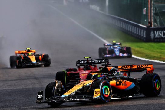 Oscar Piastri (AUS) McLaren MCL60.
29.07.2023. Formula 1 World Championship, Rd 13, Belgian Grand Prix, Spa Francorchamps, Belgium, Sprint Day.
- www.xpbimages.com, EMail: requests@xpbimages.com © Copyright: Coates / XPB Images
