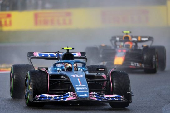 Pierre Gasly (FRA) Alpine F1 Team A523.
29.07.2023. Formula 1 World Championship, Rd 13, Belgian Grand Prix, Spa Francorchamps, Belgium, Sprint Day.
- www.xpbimages.com, EMail: requests@xpbimages.com © Copyright: Rew / XPB Images