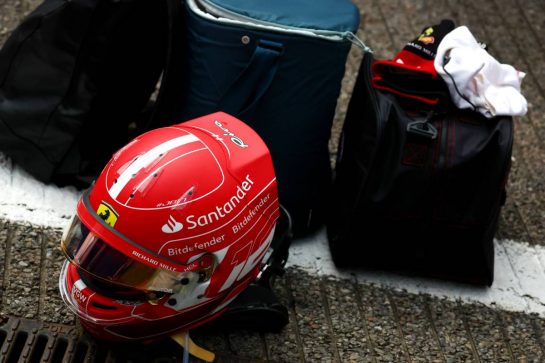 The helmet of Charles Leclerc (MON) Ferrari on the grid.
30.07.2023. Formula 1 World Championship, Rd 13, Belgian Grand Prix, Spa Francorchamps, Belgium, Race Day.
- www.xpbimages.com, EMail: requests@xpbimages.com © Copyright: Coates / XPB Images
