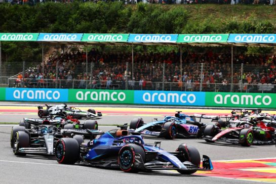 Alexander Albon (THA) Williams Racing FW45.
30.07.2023. Formula 1 World Championship, Rd 13, Belgian Grand Prix, Spa Francorchamps, Belgium, Race Day.
- www.xpbimages.com, EMail: requests@xpbimages.com © Copyright: Batchelor / XPB Images