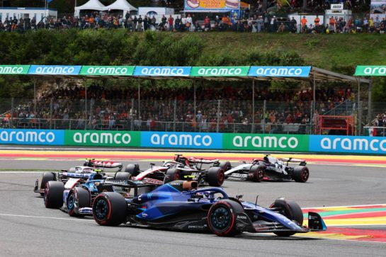 Logan Sargeant (USA) Williams Racing FW45.
30.07.2023. Formula 1 World Championship, Rd 13, Belgian Grand Prix, Spa Francorchamps, Belgium, Race Day.
- www.xpbimages.com, EMail: requests@xpbimages.com © Copyright: Batchelor / XPB Images