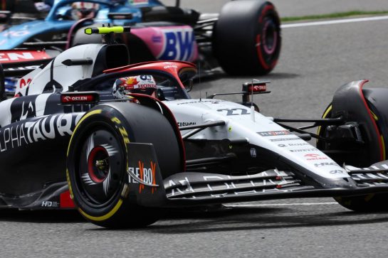 Yuki Tsunoda (JPN) AlphaTauri AT04.
30.07.2023. Formula 1 World Championship, Rd 13, Belgian Grand Prix, Spa Francorchamps, Belgium, Race Day.
- www.xpbimages.com, EMail: requests@xpbimages.com © Copyright: Batchelor / XPB Images