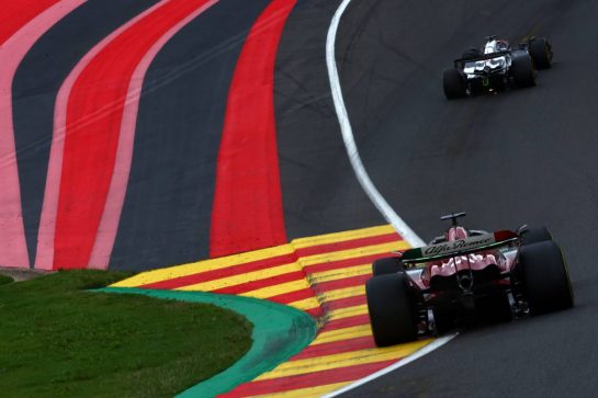 Valtteri Bottas (FIN) Alfa Romeo F1 Team C43.
30.07.2023. Formula 1 World Championship, Rd 13, Belgian Grand Prix, Spa Francorchamps, Belgium, Race Day.
- www.xpbimages.com, EMail: requests@xpbimages.com © Copyright: Coates / XPB Images